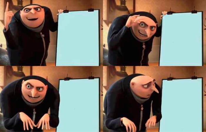 Gru's Plan meme about Jones Road Beauty
